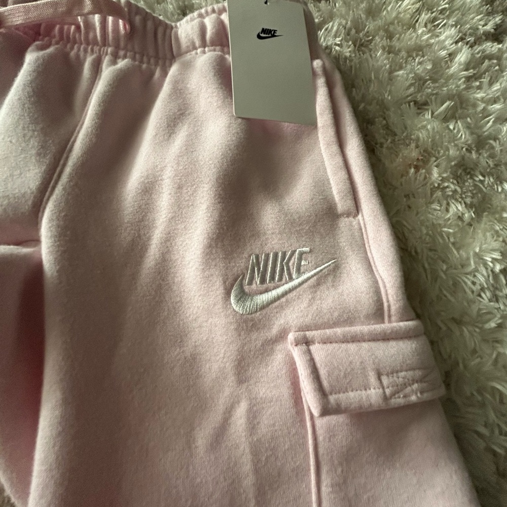 Nike Kids Pink Fleece Joggers